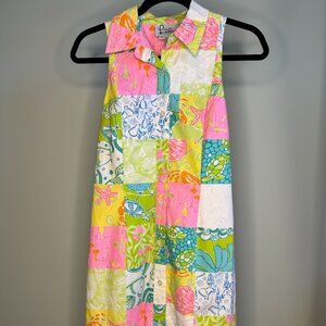 Vintage Lily Pulitzer Printed Midi Dress